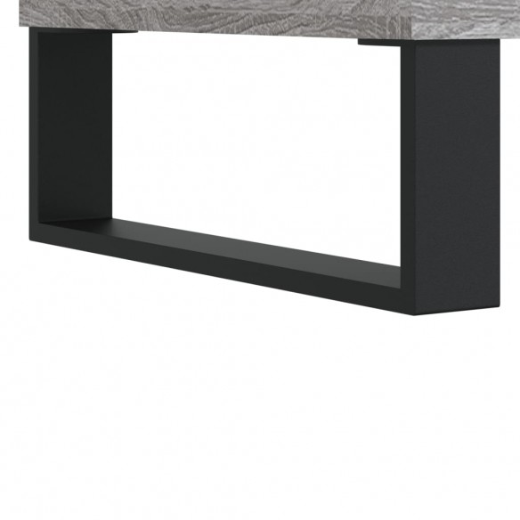 Table basse Sonoma gris 50x50x40 cm Bois d'ingénierie