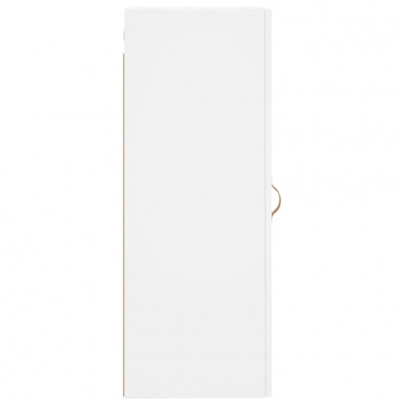 Armoire murale blanc 34,5x34x90 cm