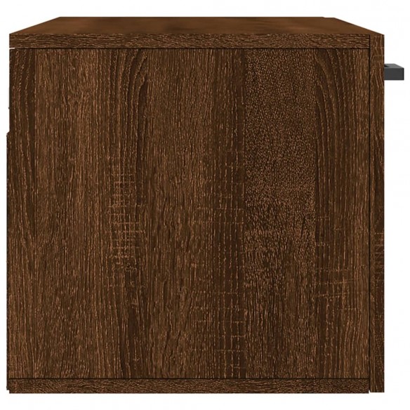 Armoire murale chêne marron 80x36,5x35 cm bois d'ingénierie