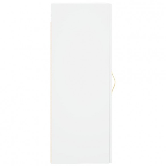 Armoire murale blanc 34,5x34x90 cm