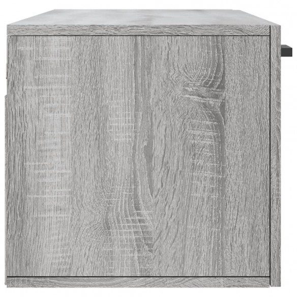 Armoire murale sonoma gris 100x36,5x35 cm bois d'ingénierie