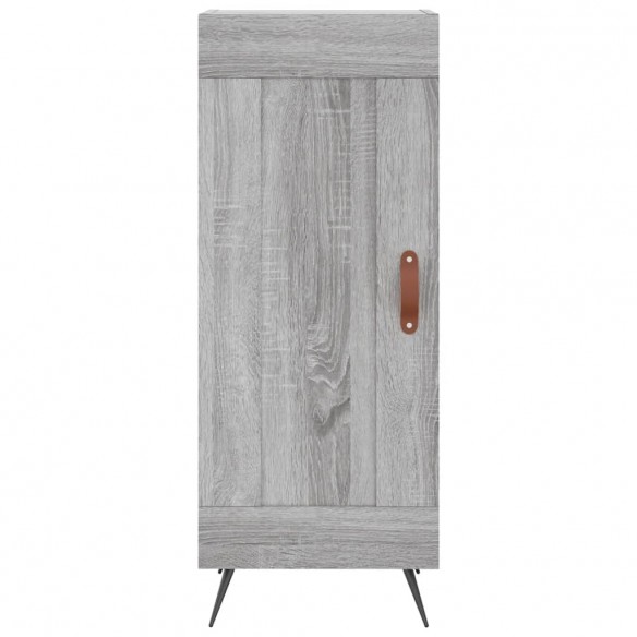 Buffet haut Sonoma gris 34,5x34x180 cm Bois d'ingénierie