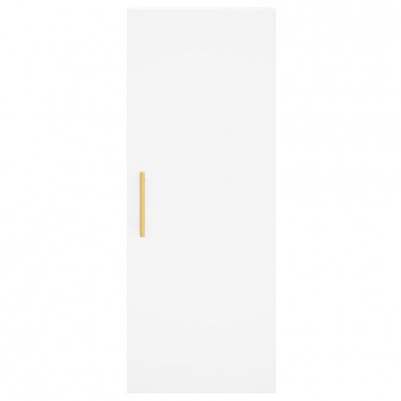 Armoire murale blanc 34,5x34x90 cm