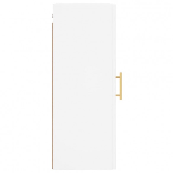 Armoire murale blanc 34,5x34x90 cm