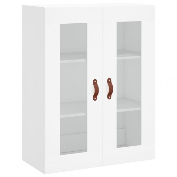 Armoire murale blanc 69,5x34x90 cm