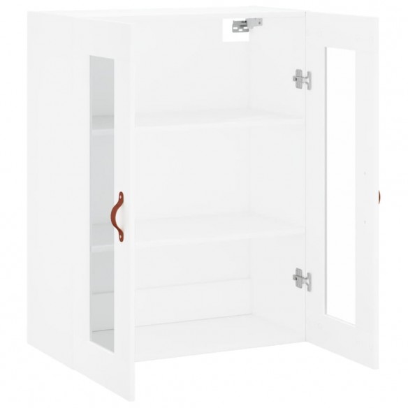 Armoire murale blanc 69,5x34x90 cm