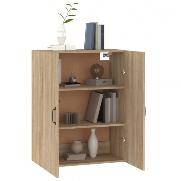 Armoire suspendue Chêne sonoma 69,5x34x90 cm Bois d'ingénierie