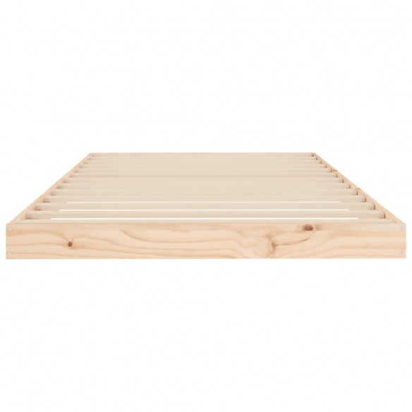 Cadre de lit 100x200 cm bois de pin massif