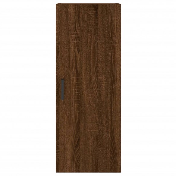 Armoire murale chêne marron 34,5x34x90 cm