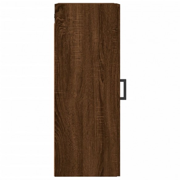 Armoire murale chêne marron 34,5x34x90 cm