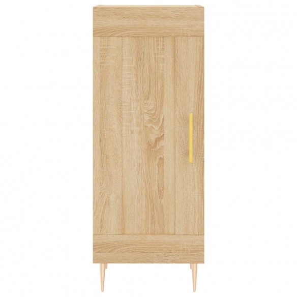 Buffet haut Chêne sonoma 34,5x34x180 cm Bois d'ingénierie