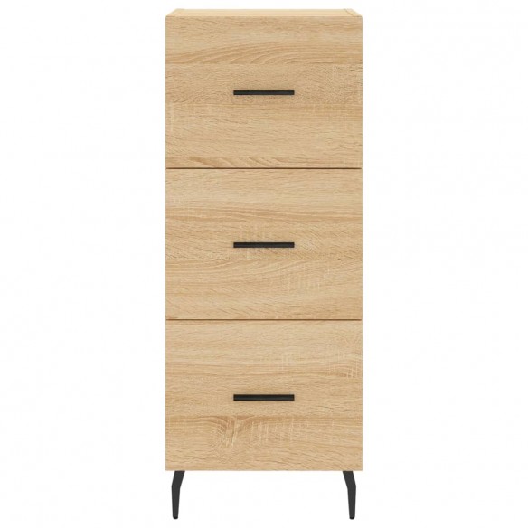 Buffet haut Chêne sonoma 34,5x34x180 cm Bois d'ingénierie