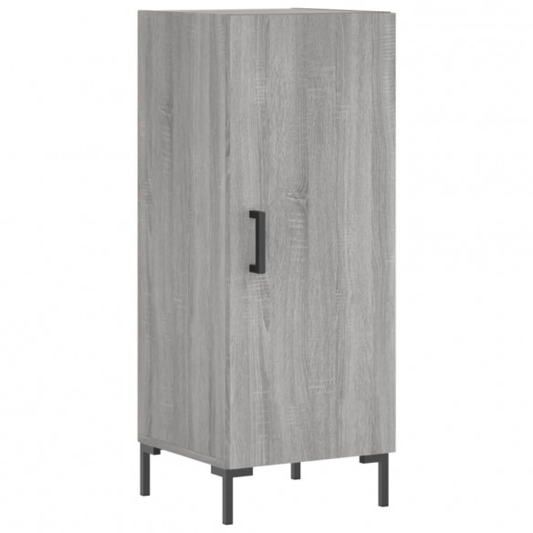 Buffet haut Sonoma gris 34,5x34x180 cm Bois d'ingénierie