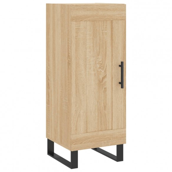 Buffet haut Chêne sonoma 34,5x34x180 cm Bois d'ingénierie