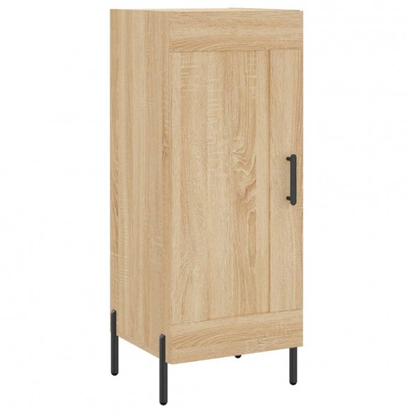 Buffet haut Chêne sonoma 34,5x34x180 cm Bois d'ingénierie