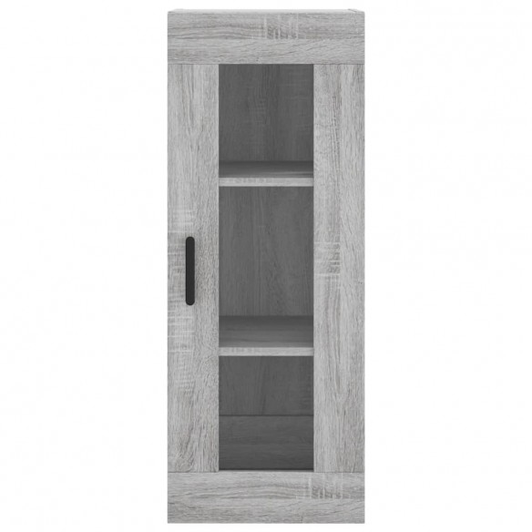 Armoire murale sonoma gris 34,5x34x90 cm