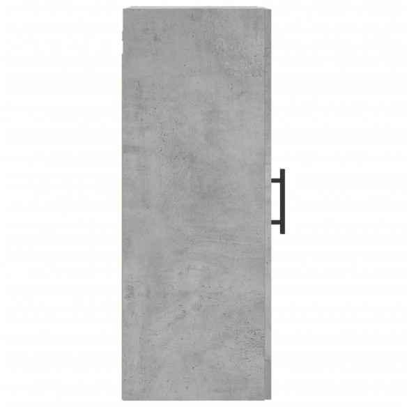 Armoire murale gris béton 34,5x34x90 cm