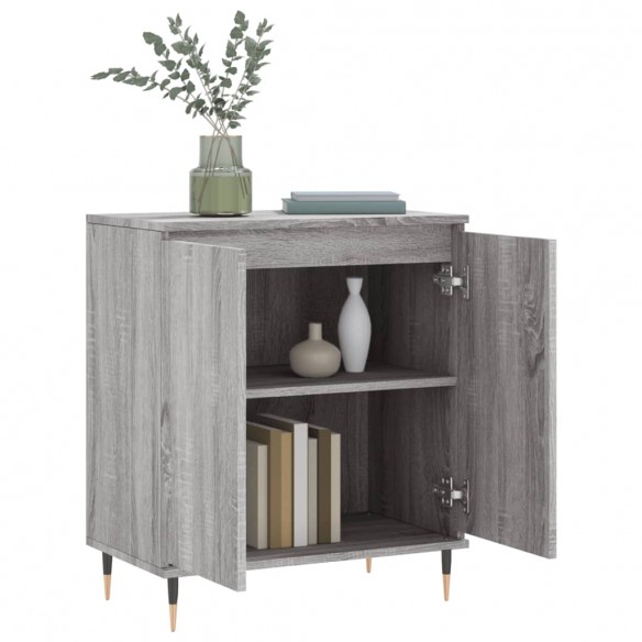 Buffet Sonoma gris 60x35x70 cm Bois d'ingénierie