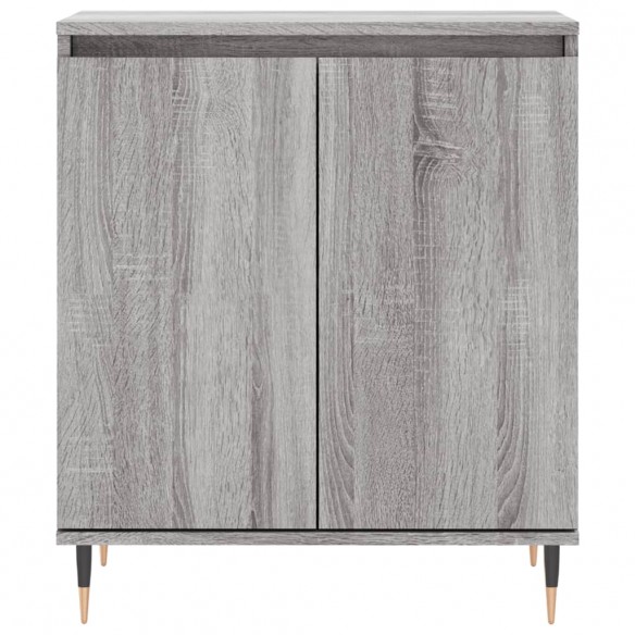 Buffet Sonoma gris 60x35x70 cm Bois d'ingénierie