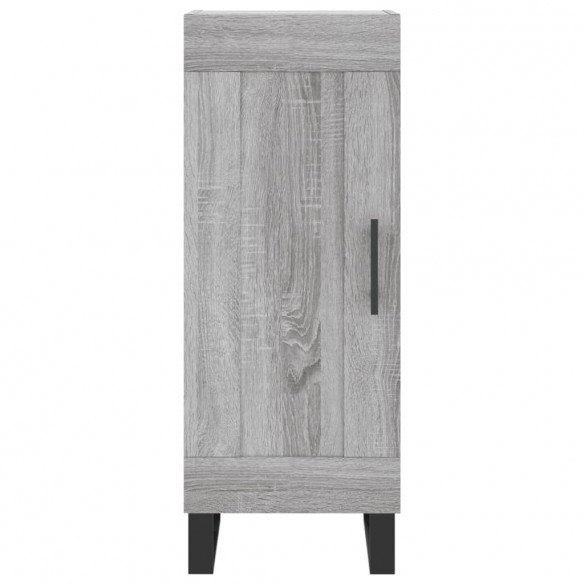 Buffet haut Sonoma gris 34,5x34x180 cm Bois d'ingénierie