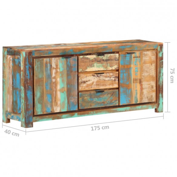 Buffet 175x40x75 cm Bois de récupération massif