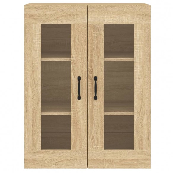 Armoires murales 2 pcs chêne sonoma bois d'ingénierie