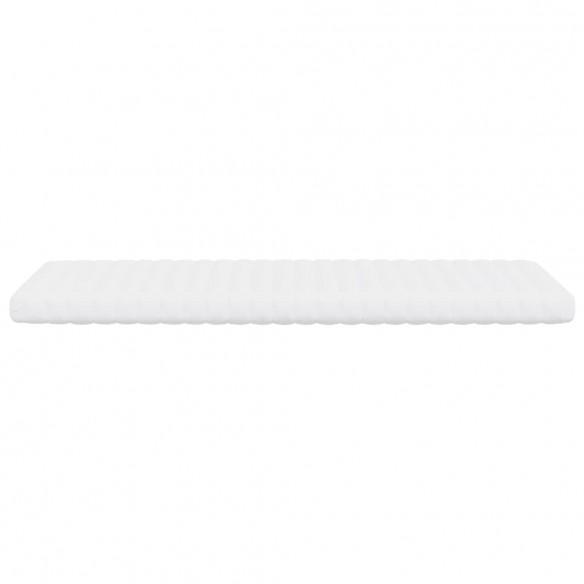 Matelas en mousse 2 pcs blanc 90x200 cm 7 zones dureté 20 ILD