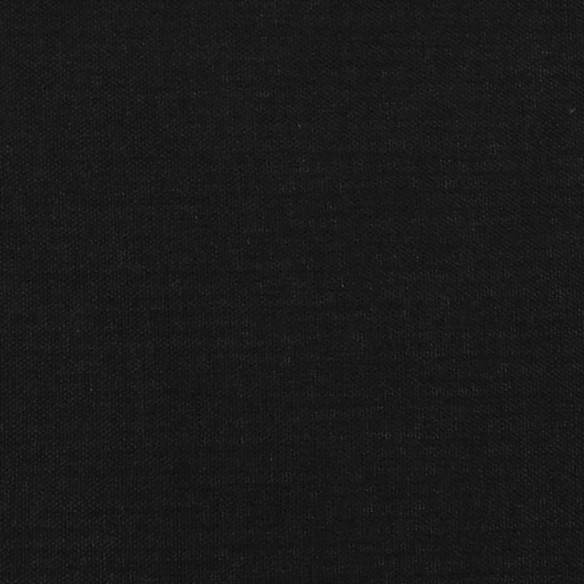 Têtes de lit 4 pcs Noir 90x5x78/88 cm Tissu