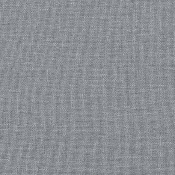 Lit de jour avec lit gigogne gris clair 100x200 cm tissu