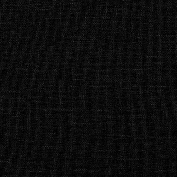 Lit de repos noir 80x200 cm tissu