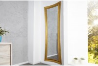 Miroir moderne 180 cm en bois doré