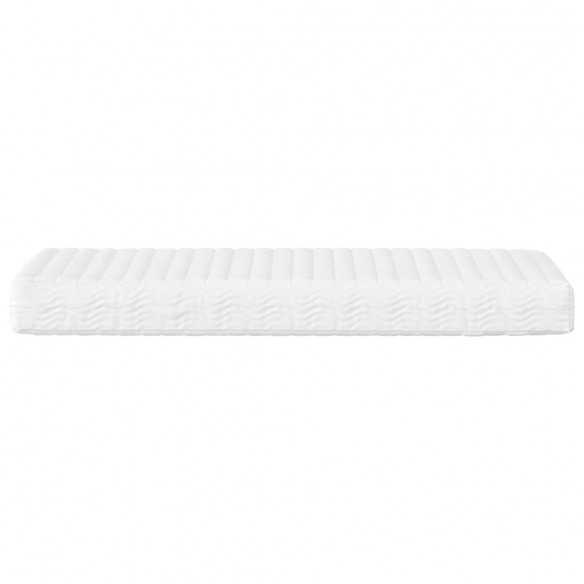 Lit de jour avec matelas gris clair 90x200 cm tissu