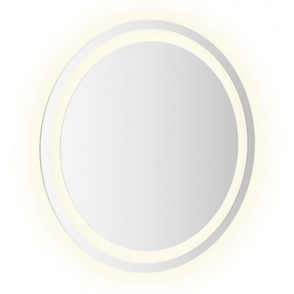 Miroir de salle de bain à LED 50 cm rond