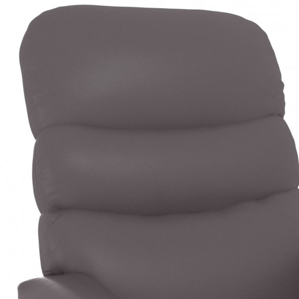 Fauteuil de massage Gris Similicuir