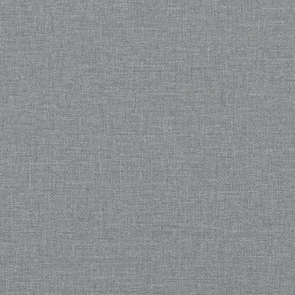 Lit de repos gris clair 80x200 cm tissu