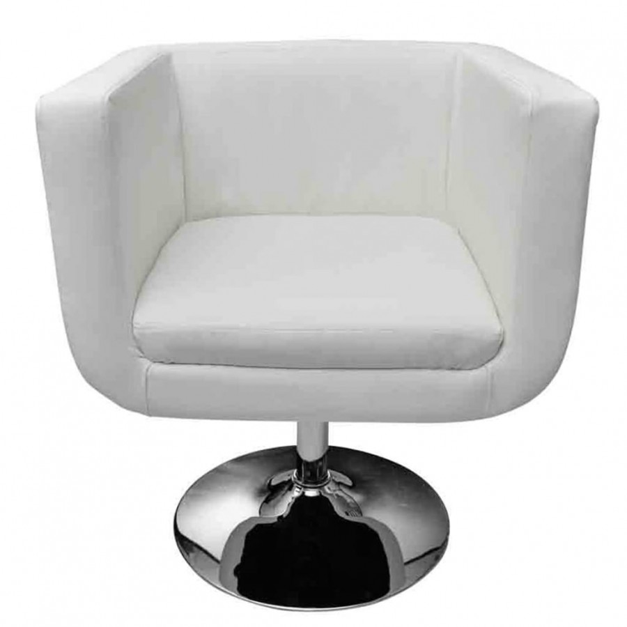 Tabouret de bar Blanc Similicuir Tabouret de bar Blanc Similicuir