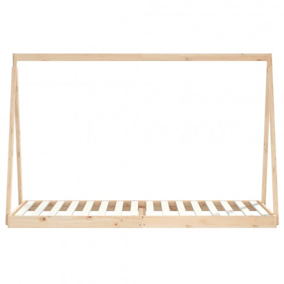 Cadre de lit pour enfants 80x200 cm bois de pin massif