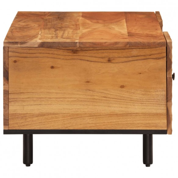 Table basse 100x54x40 cm bois massif d'acacia