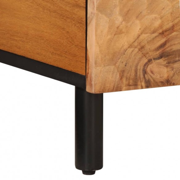 Table basse 100x54x40 cm bois massif d'acacia