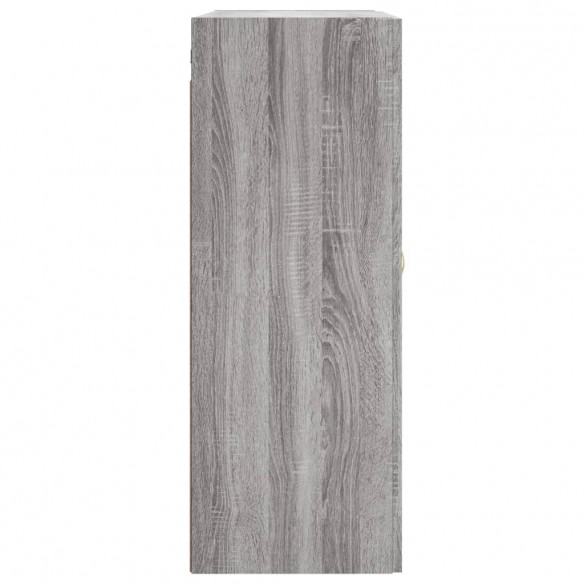 Armoires murales 2 pcs sonoma gris bois d'ingénierie