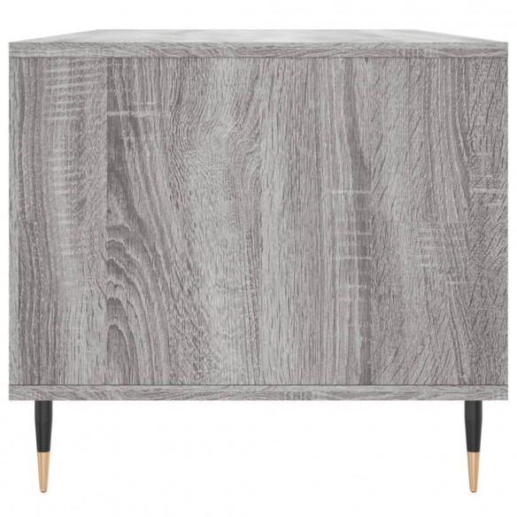 Table basse Sonoma gris 90x49x45 cm Bois d'ingénierie