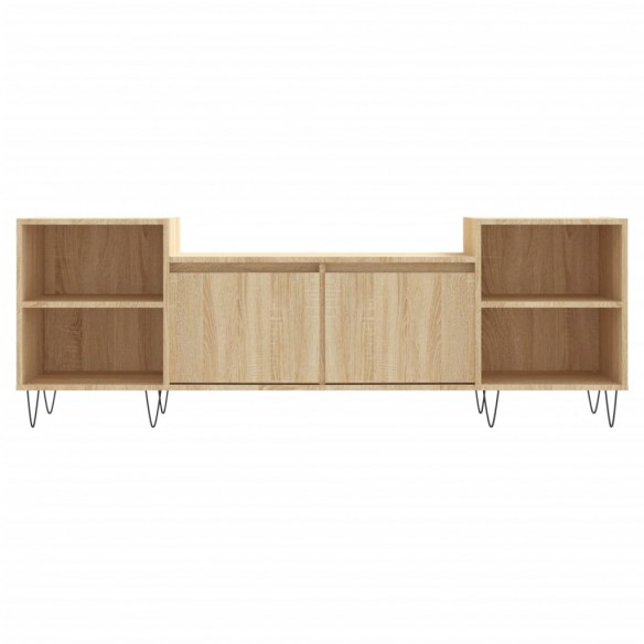 Meuble TV Chêne sonoma 160x35x55 cm Bois d'ingénierie