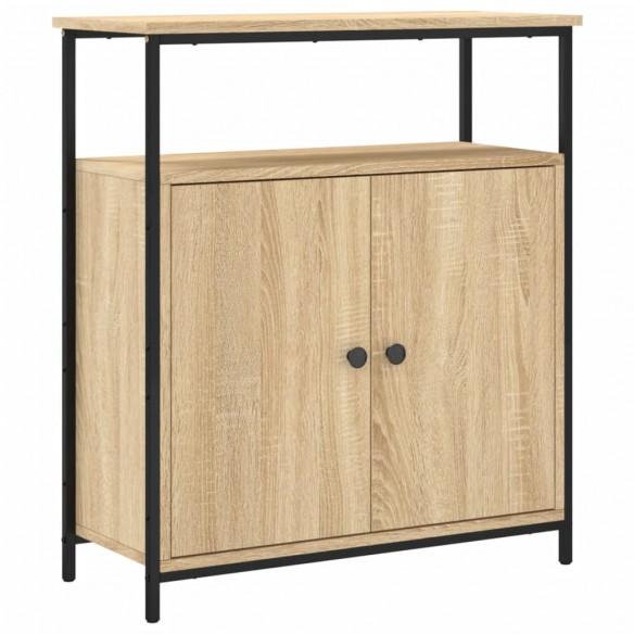 Buffet chêne sonoma 70x30x80 cm bois d'ingénierie