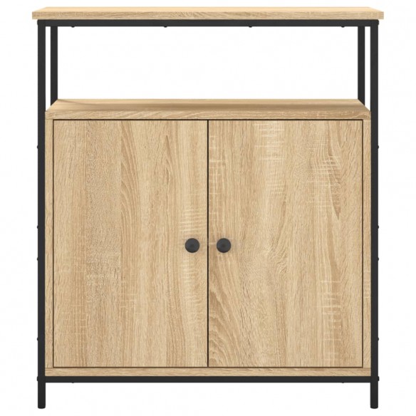 Buffet chêne sonoma 70x30x80 cm bois d'ingénierie