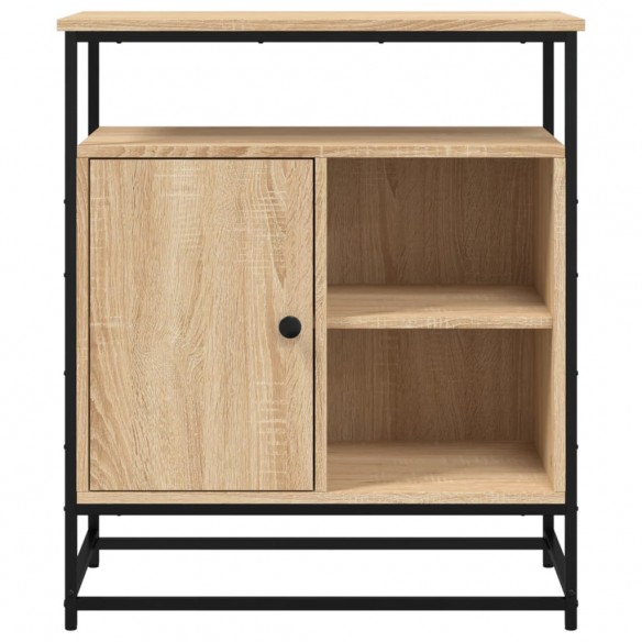 Buffet chêne sonoma 69x35x80 cm bois d'ingénierie