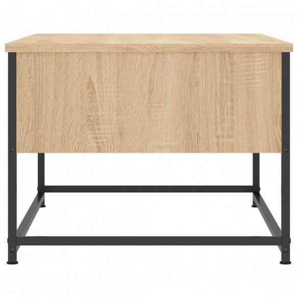 Table basse chêne sonoma 100x51x40 cm bois d'ingénierie