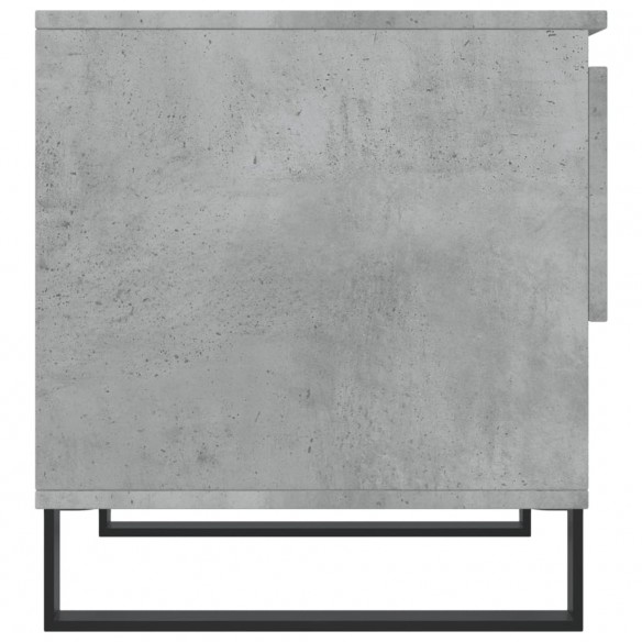 Tables basses 2 pcs gris béton 50x46x50 cm bois d'ingénierie
