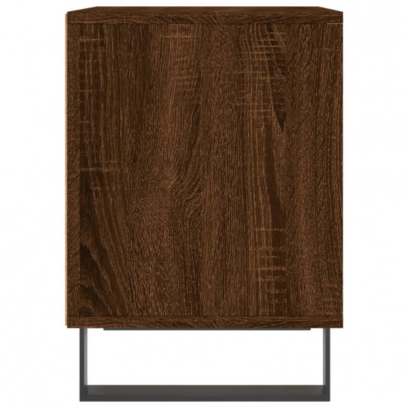 Tables de chevet 2 pcs chêne marron 40x35x50 cm bois ingénierie