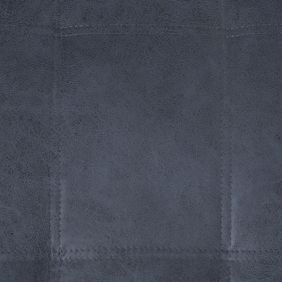 Chaise longue de massage avec oreiller Gris Similicuir daim