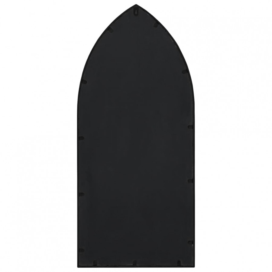 Miroir Noir 100x45 cm Fer pour utilisation à l'intérieur